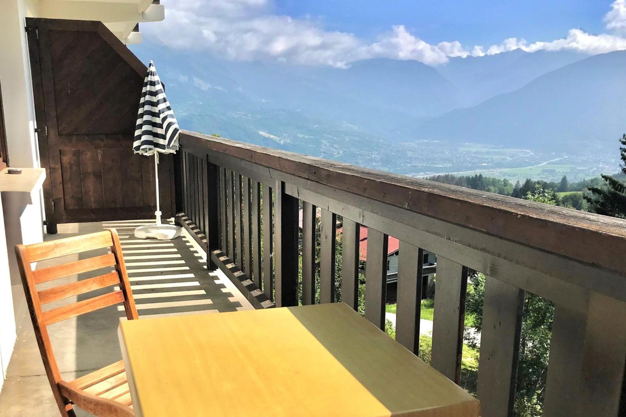 Superb Cosy Apartment With Balcony Combloux Exterior foto